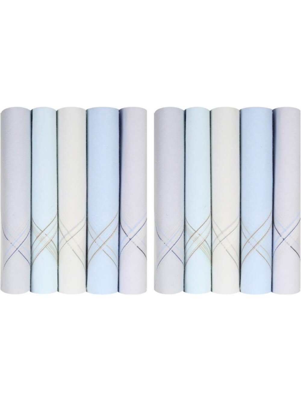 Luxury 100% Cotton Men's Handkerchiefs, Soft Large Gents Hankies, Perfect Gift